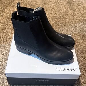 Nine West Classic Black Ankle Booties